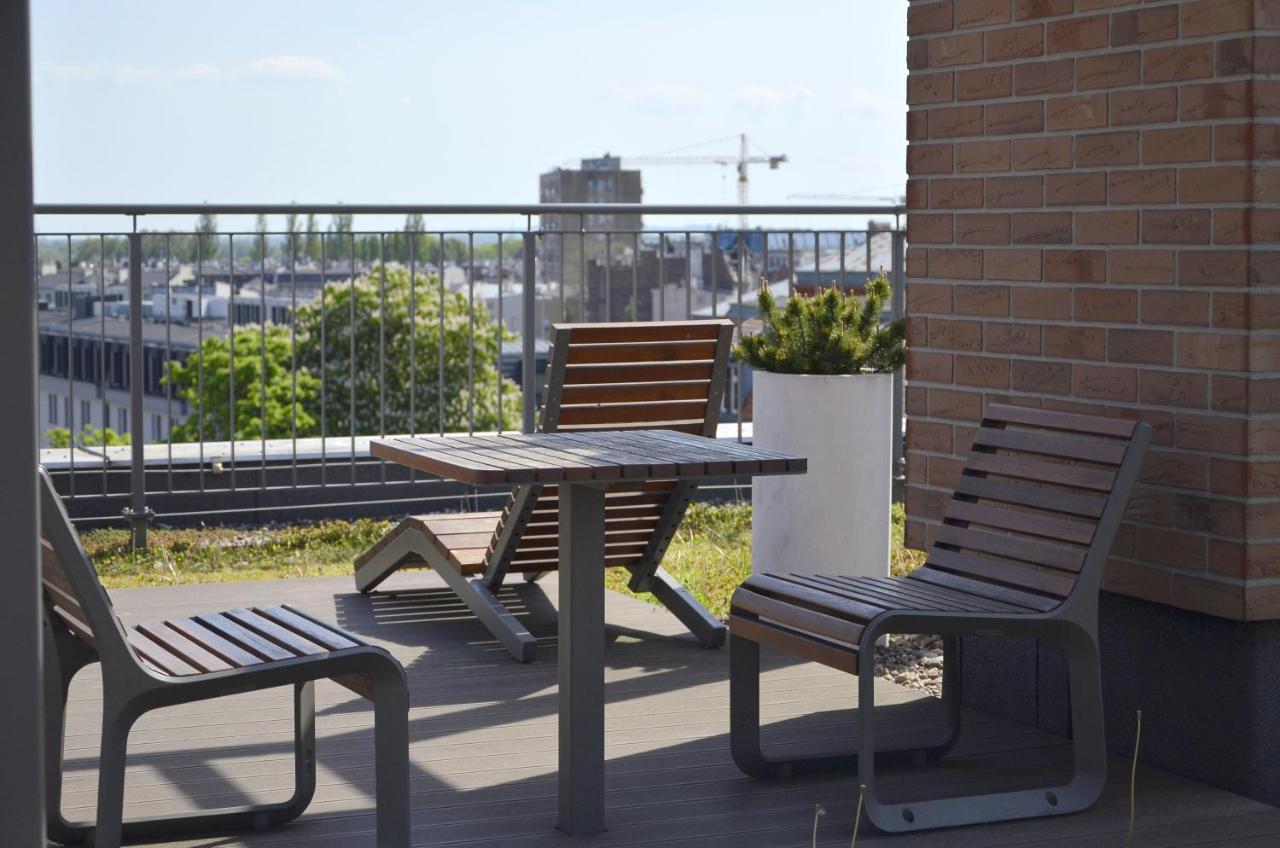 Roof Terrace Old Town Apartments With Private Parking غدانسك المظهر الخارجي الصورة